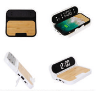 Clock With Wireless Charger